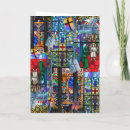 Search for coloured glass cards Church
