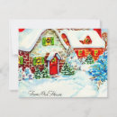Search for vintage cottage christmas cards Winter