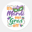 Search for funny mardi gras stickers Carnival