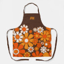 Search for vintage 60s aprons Flowers