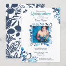 Search for cinderella blue quinceanera invitations For her
