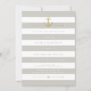 Search for stripes rehearsal dinner invitations Nautical