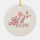 Search for let it snow christmas tree decorations Blue