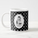 Search for big little mugs Black and white
