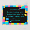 Search for color block invitations Pink