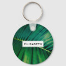 Search for green leaf key rings Palm fronds