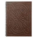 Search for embossed leather notebooks Celtic
