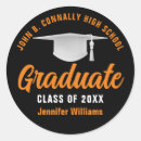 Search for black and orange stickers Modern