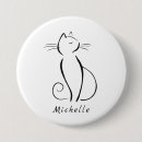 Search for black cats badges Minimalist