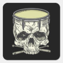 Search for rock skull stickers Music