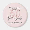 Search for 50th birthday magnets Elegant