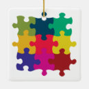Search for puzzle piece christmas tree decorations Colourful