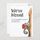 Search for mailbox postcards Change of address