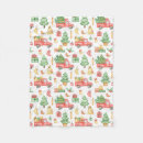 Search for red truck christmas blankets Black