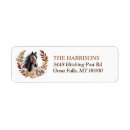 Search for brown return address labels Watercolor