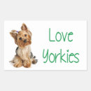 Search for yorkshire terrier stickers puppies