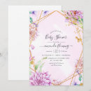 Search for purple gold baby shower invitations Pink
