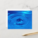 Search for water ripples postcards Drop