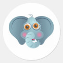 Search for big ears stickers Elephant