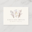 Search for modern bakery business cards Pastry chef