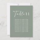 Search for elegant and natural table cards Modern