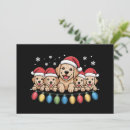 Search for golden christmas invitations Festive
