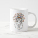 Search for cats head mugs Tiger