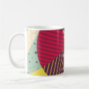 Search for colourful abstract design mugs Vintage