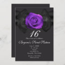 Search for purple ribbon invitations Shower