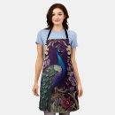 Search for peacock aprons Elegant