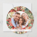 Search for circular christmas cards Floral