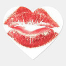 Search for hot lips stickers Kiss