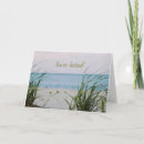 Search for beachy wedding invitations Destination