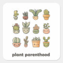 Search for small plant stickers Kawaii