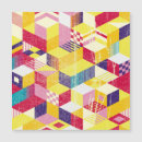 Search for geometric design cards Green
