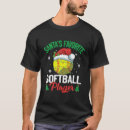 Search for softball christmas tshirts Player
