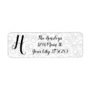 Search for dog paw print return address labels Black and white