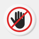 Search for stop sign magnets Forbidden