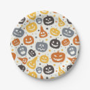 Search for jack o lantern plates Pumpkin pattern