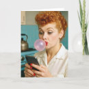 Search for redhead birthday cards Retro