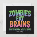 Search for zombie invitations Funny