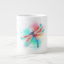 Search for rainbow dragonfly mugs Watercolor