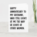 Search for funny husband anniversary cards Humour