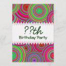 Search for circles birthday invitations Pattern