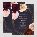 Search for plum and gold wedding invitations Boho