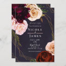 Search for navy and plum wedding invitations Pink