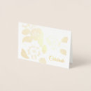 Search for gold embossed wedding invitations White