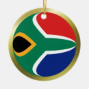 Search for south africa christmas tree decorations South african flag