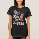 Search for german shepherd womens tshirts Floral