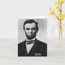 Search for abraham lincoln cards Black and white